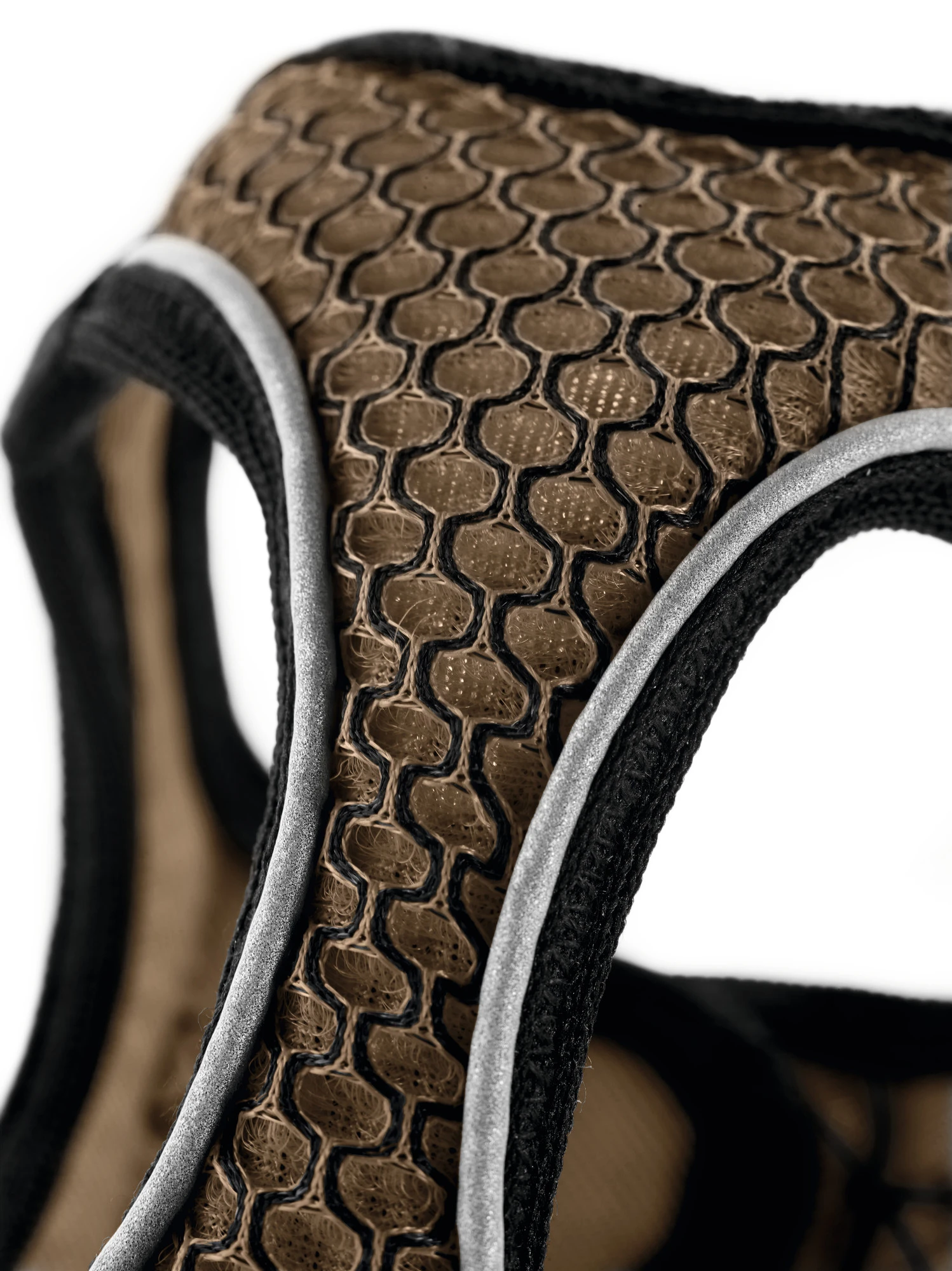 Hunter NY Hilo Comfort hundesele XXS-XS brun mave/bryst 33-36 cm - Let komfort til små hunde